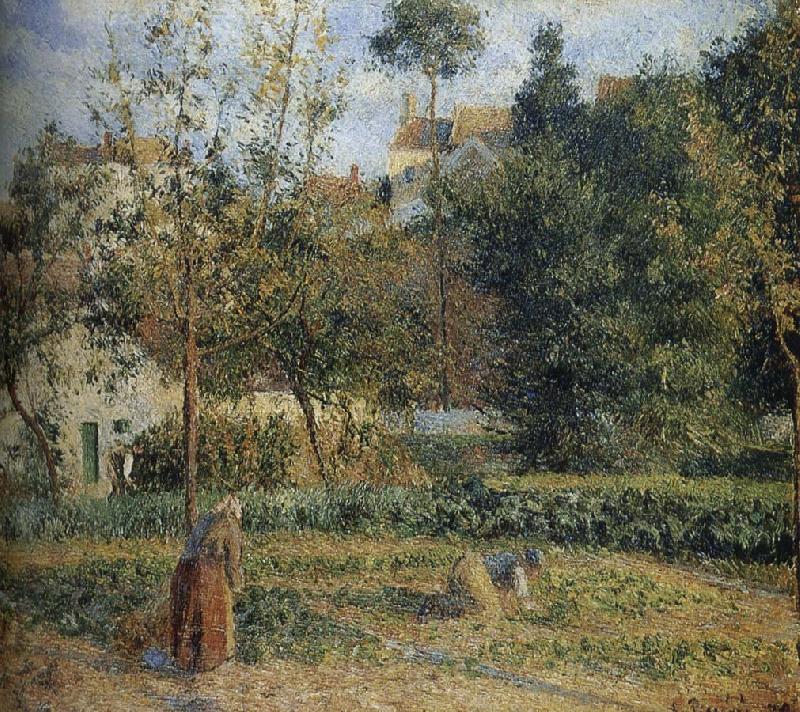 Camille Pissarro Schwarz Metaponto the outskirts of the orchard France oil painting art